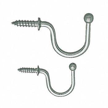 SUGATSUNE Single Point Hook 304 SS 1-19/32 In PK5, 4CRX2