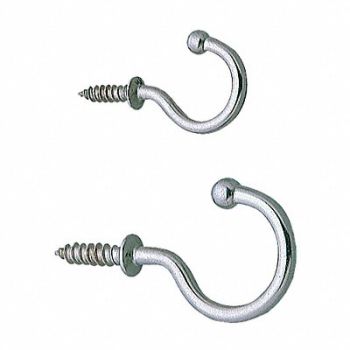 SUGATSUNE Single Point Hook 304 SS 1-19/32 In PK5, 4CRX6
