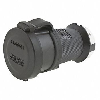 HUBBELL Connector 120/208VAC 20A L21-20R 4P 5W, 4CV15