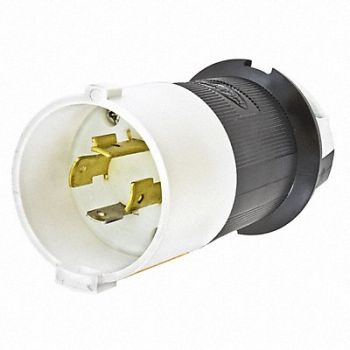 HUBBELL Plug 125/250VAC 20A L14-20P 3P 4W, 4CT88