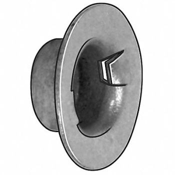 GRAINGER APPROVED Retaining Ring Steel 1/2 Dia PK25, 55DL50