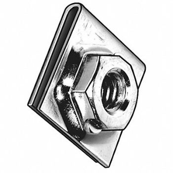 GRAINGER APPROVED U SprgNt Znc Stl 5/16 -18 .141x.59 PK10, 4CUG3