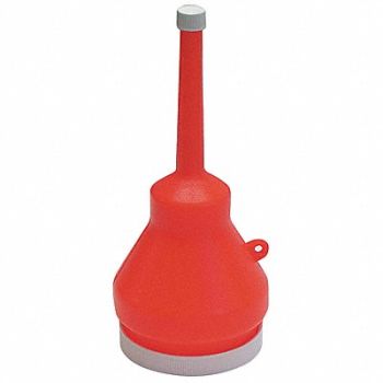FUNNEL KING Capped Funnel 1 pt. 1/2 Dia Spout, 4CUL7
