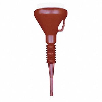 FUNNEL KING Capped Funnel 1-1/2 qt. 1/2 Dia Spout, 4CUL9