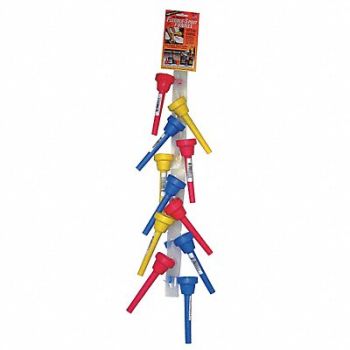 FUNNEL KING Flex Funnel Pack 1/2 Dia Spout, 4CUN3