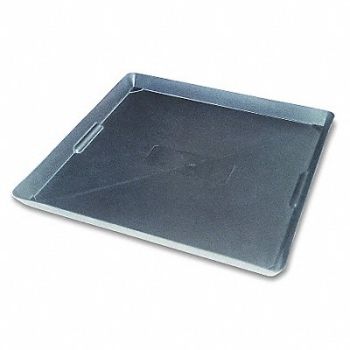FUNNEL KING Drain Pan 2 gal Polypropylene 22, 4CUR2
