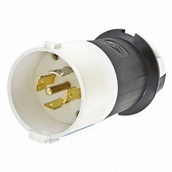 HUBBELL Plug 120/208VAC 20A L21-20P 4P 5W 3PH, 4CV13