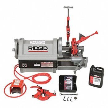 RIDGID Pipe Threading Machine 1 1/2 hp, 4CW39