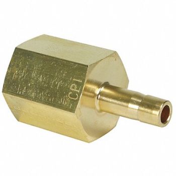 PARKER Adapter Brass FxTube 3/8In, 4CXY5