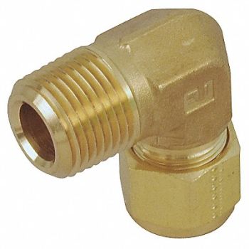 PARKER Elbow Brass A-LOKxM 1/8In, 20YX93