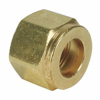 PARKER Nut Brass Comp 3/4In, 4EUF2