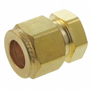PARKER Plug Brass Comp 1/2In, 4EUD6