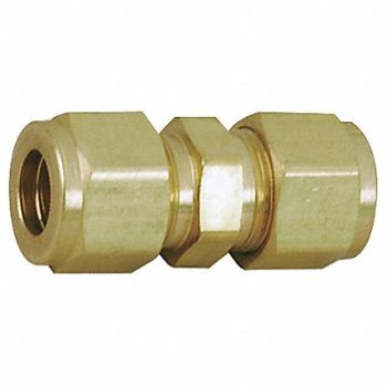 PARKER Reducing Union Brass A-LOK 1/4In x 1/8In, 20YY36