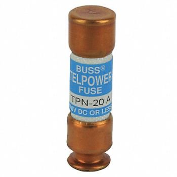 BUSSMANN Telecom Protection Fuse 20A TPN Series, 4CZ11