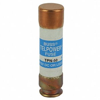 BUSSMANN Telecom Protection Fuse 50A TPN Series, 4CZ26