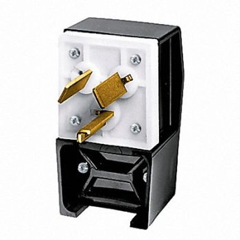 HUBBELL Angle Plug 10-30P 30A 125/250V, 4D086
