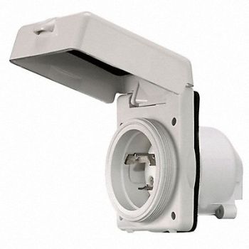 HUBBELL Flanged Locking Inlet Marine 30, 4D351