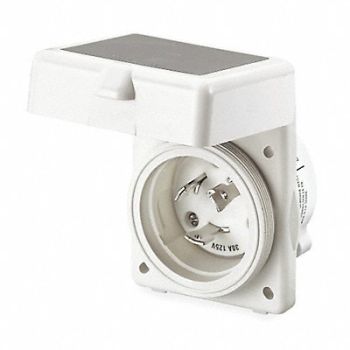 HUBBELL Flanged Locking Inlet Marine 50, 4D353