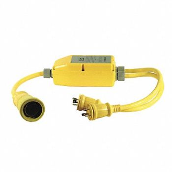 HUBBELL WIRING DEVICE-KELLEMS Y Adapte Marine 50A 125/250V, 4D613