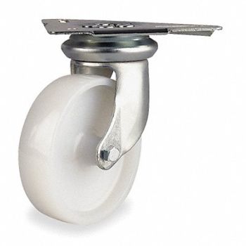 GRAINGER APPROVED Kingpinless Plate Caster Swivel 500 lb., 4DB74