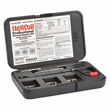 HELI-COIL Thread Repair Kit 304 SS 5-40 36 Pcs, 4DCH1