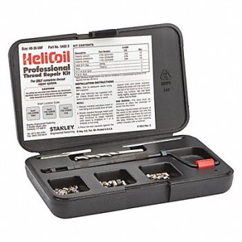 HELI-COIL Thread Repair Kit 304 SS 8-36 36 Pcs, 4DCJ4