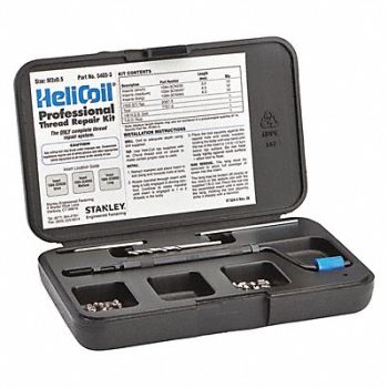 HELI-COIL Thread Repair Kit 304 SS M3X0.5 36 Pcs, 4DCN1