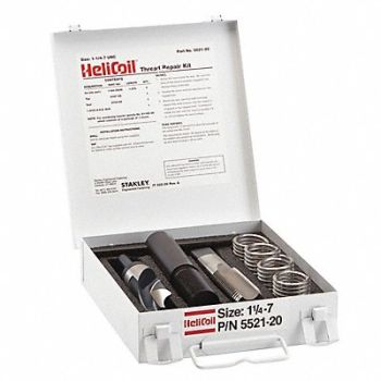 HELI-COIL Thread Repair Kit 304 SS 1 1/4-7 4 Pcs, 4DCR1