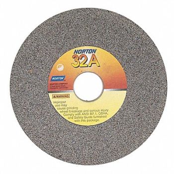 NORTON Dish Grinding Wheel 4x1/2x3/4 AO 60G PK5, 4DDP5
