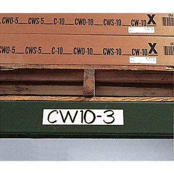 GRAINGER APPROVED Write-On Tag White 8 in 3 in PK25, 8E759