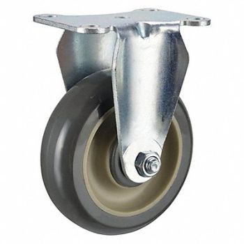 GRAINGER APPROVED Standard Plate Caster Rigid 250 lb., 4DE52