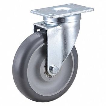 GRAINGER APPROVED Standard Plate Caster Swivel 250 lb., 4DE55