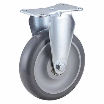 GRAINGER APPROVED Standard Plate Caster Rigid 250 lb., 4DE56