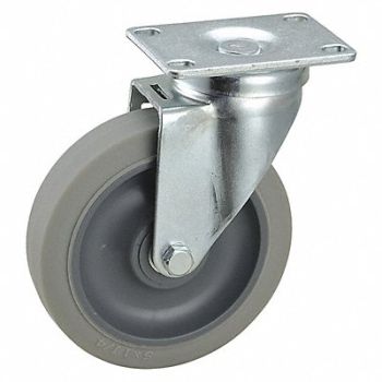 GRAINGER APPROVED Standard Plate Caster Swivel 250 lb., 4DE68