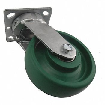 GRAINGER APPROVED Kingpinless Plate Caster Swivel 1000 lb., 4DE80