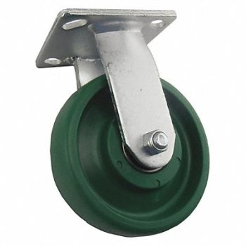 GRAINGER APPROVED Kingpinless Plate Caster Rigid 1000 lb., 4DE81