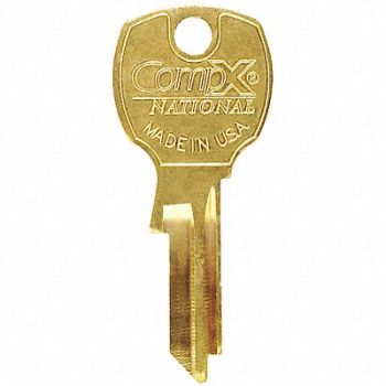 COMPX NATIONAL Key Blank For 4DEF7 4DEF8, 4DEG4