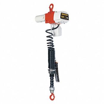 HARRINGTON Electric Chain Hoist 2000 lb 20 ft., 4DFL9