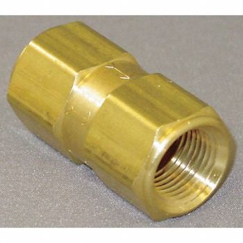GRAINGER APPROVED Poppet Check Valve Brass 3/8 FNPT, 4DHP8