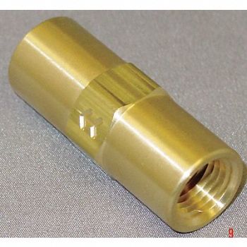 GRAINGER APPROVED Piston Check Valve Brass 1/4 FNPT, 4DHU8