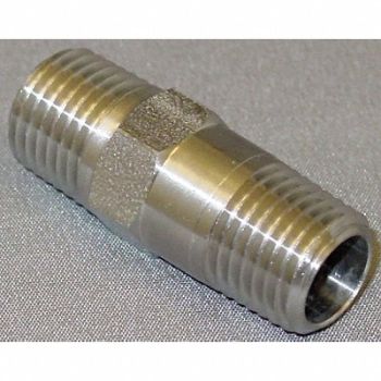 GRAINGER APPROVED Piston Check Valve SS 1/4 MNPT, 4DHV1