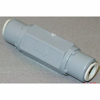 GRAINGER APPROVED Ball Cone Check Valve PVC 3/8 Push, 4DJC3