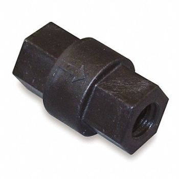 GRAINGER APPROVED Ball Check Valve Polypropylene 1/4 FNPT, 4DJC5