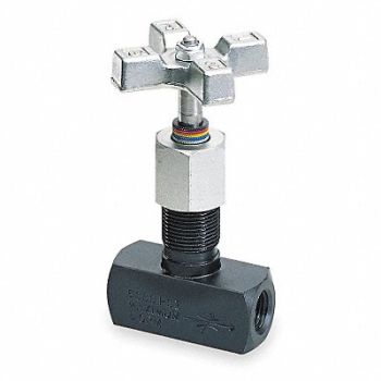 PARKER Metering Valve Steel 1/2 NPT 15 GPM Max, 4DKA3