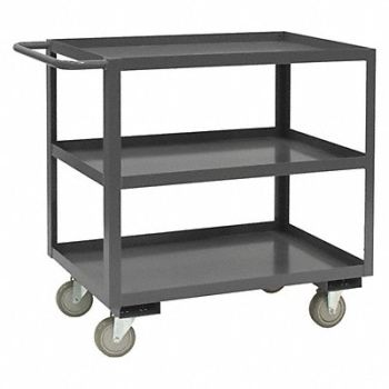 GRAINGER APPROVED Utility Cart 1 200 lb Steel, 9PP81