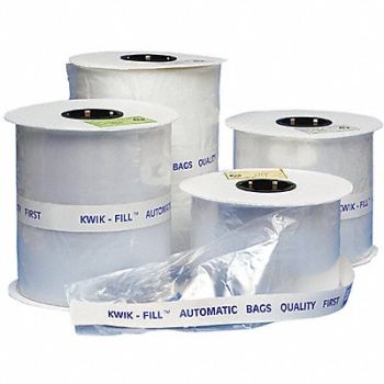 GRAINGER APPROVED Open End Poly Bag Flat PK1000, 5CPV0