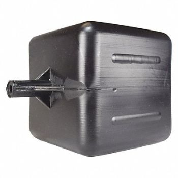 KERICK Float Ball Square Polyethylene 4 In, 4DMF6