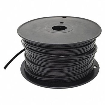 GRAINGER APPROVED Lamp Cord 2 Cond 18AWG SPT-1 Blk 250ft, 4DPD6