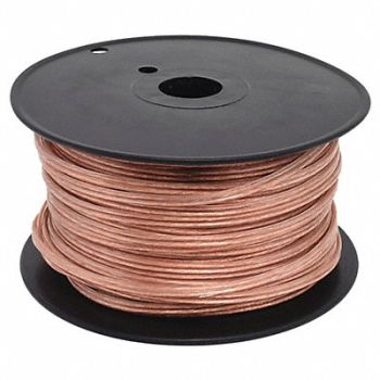 GRAINGER APPROVED Lamp Cord 2 Cond 18AWG SPT-1 Clear 250ft, 4DPD7