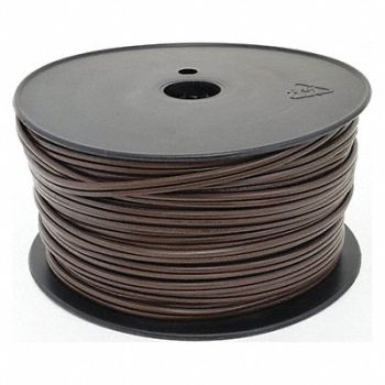 GRAINGER APPROVED Lamp Cord 2 Cond 16AWG SPT-2 Brn 250ft, 4DPE2